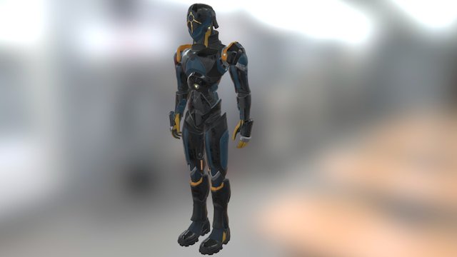 Android 360 visage 3D Model