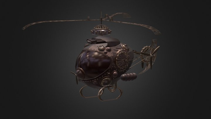 helicopter 3D Model