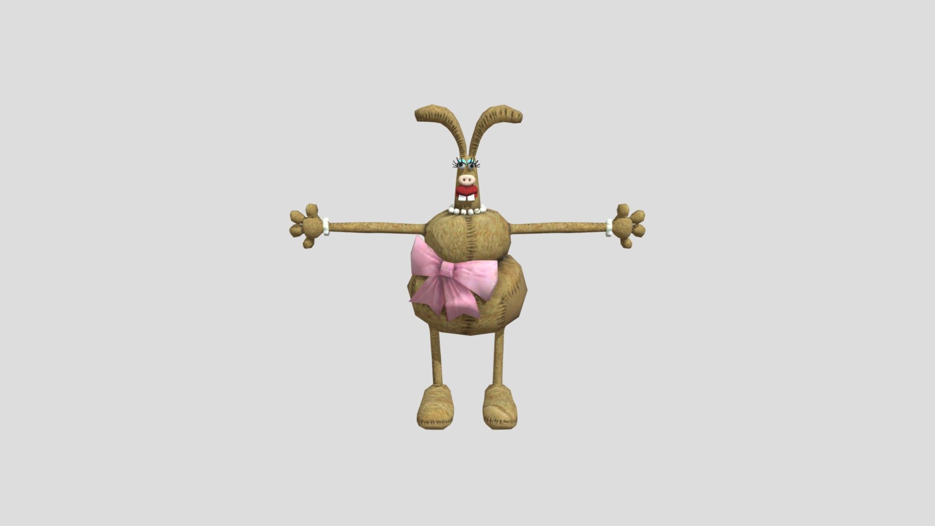 Lady Were- Rabbit - Download Free 3D model by Fandroid and melody ...