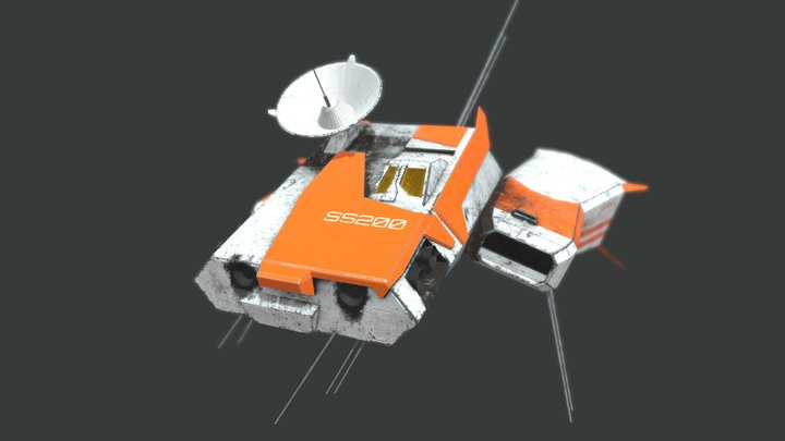 Spacecraft 3D Model