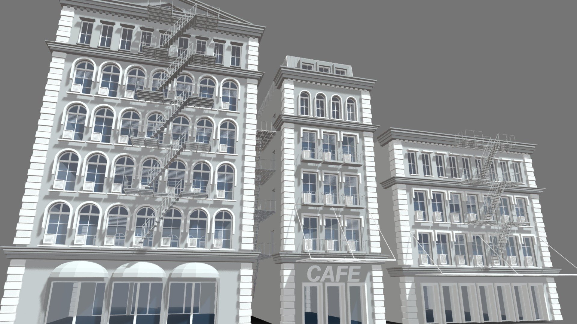 Commercial Building 101 - Buy Royalty Free 3D model by Giimann [6cccb5b ...