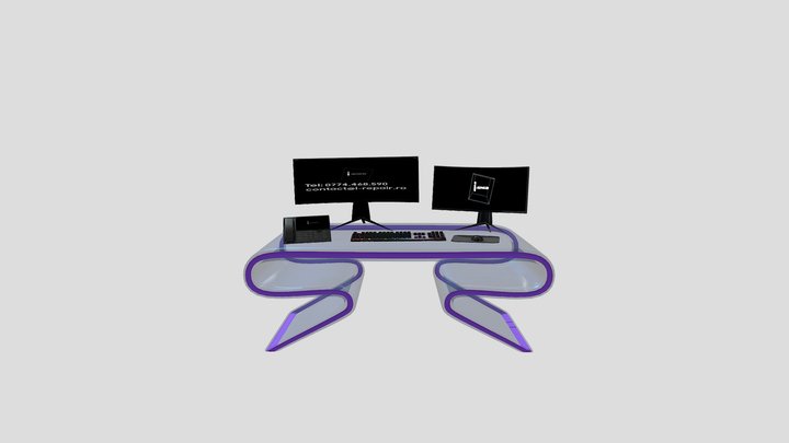 Desktop i-repair.ro 3D Model