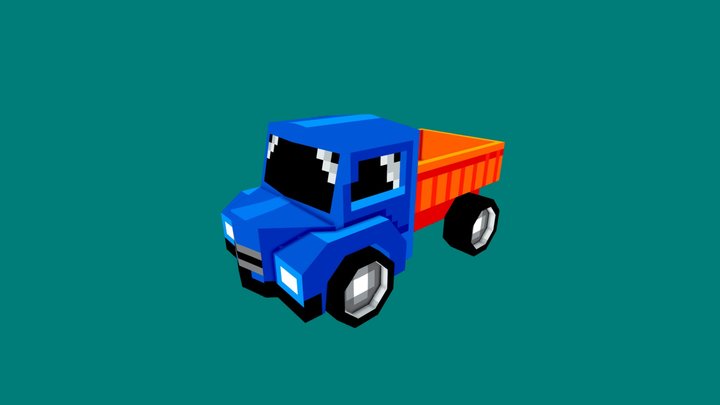 Indian Truck 3D Model
