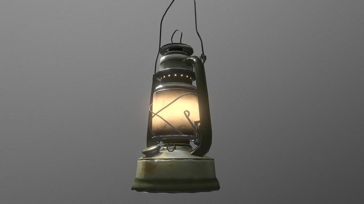 Lantern old 3D Model