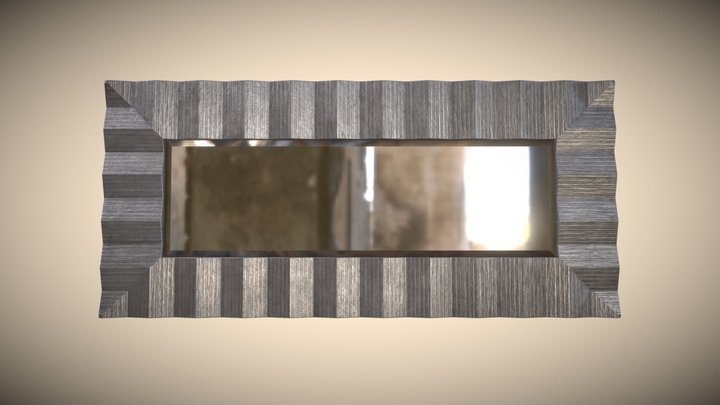 Wall Mirror 01 3D Model