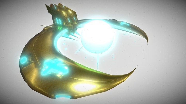 Tempest from StarCraft2 3D Model