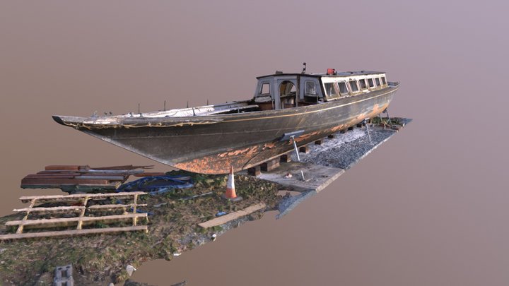 Esperance at Windermere Jetty, Cumbria, UK 3D Model