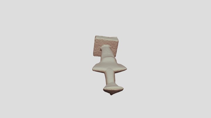 Cycladic Figurine 3D Model