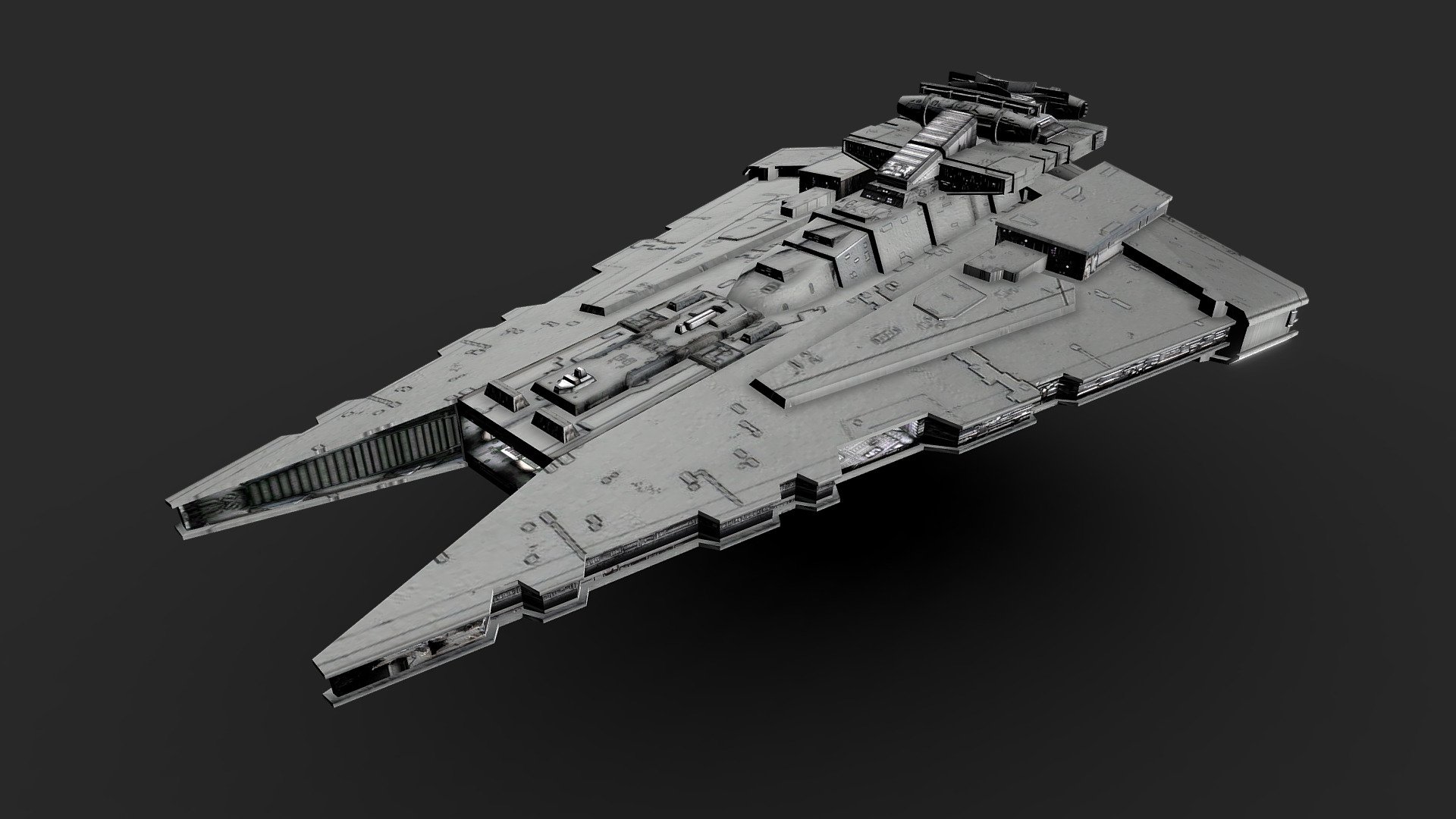 Gladiator Class Star Destroyer Download Free 3d Model By Lightwarrior Lightwarrior [6ccf391