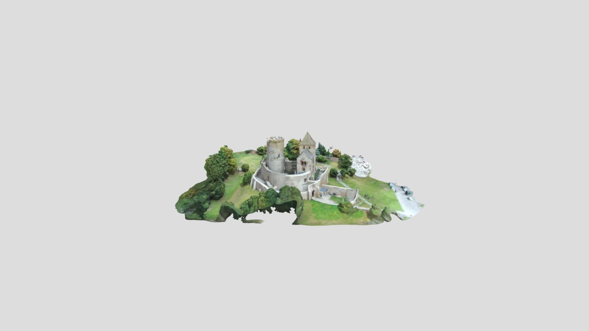 Będzin - 3D model by magdalenawalek [6ccf732] - Sketchfab