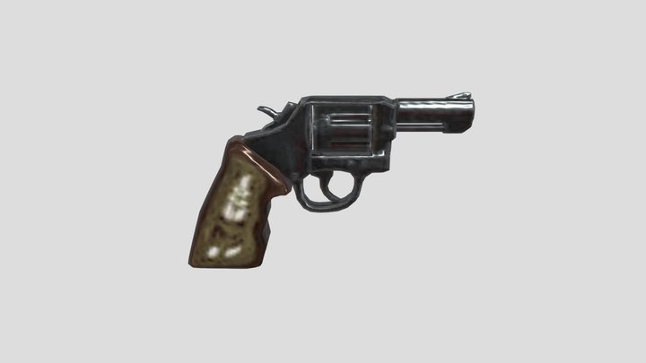Smith Wesson Pistol 3D Model