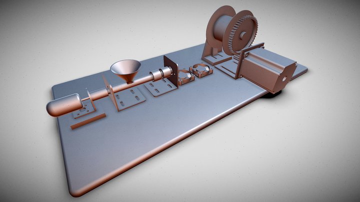 Rep Rap Recycle Bot 3D Model