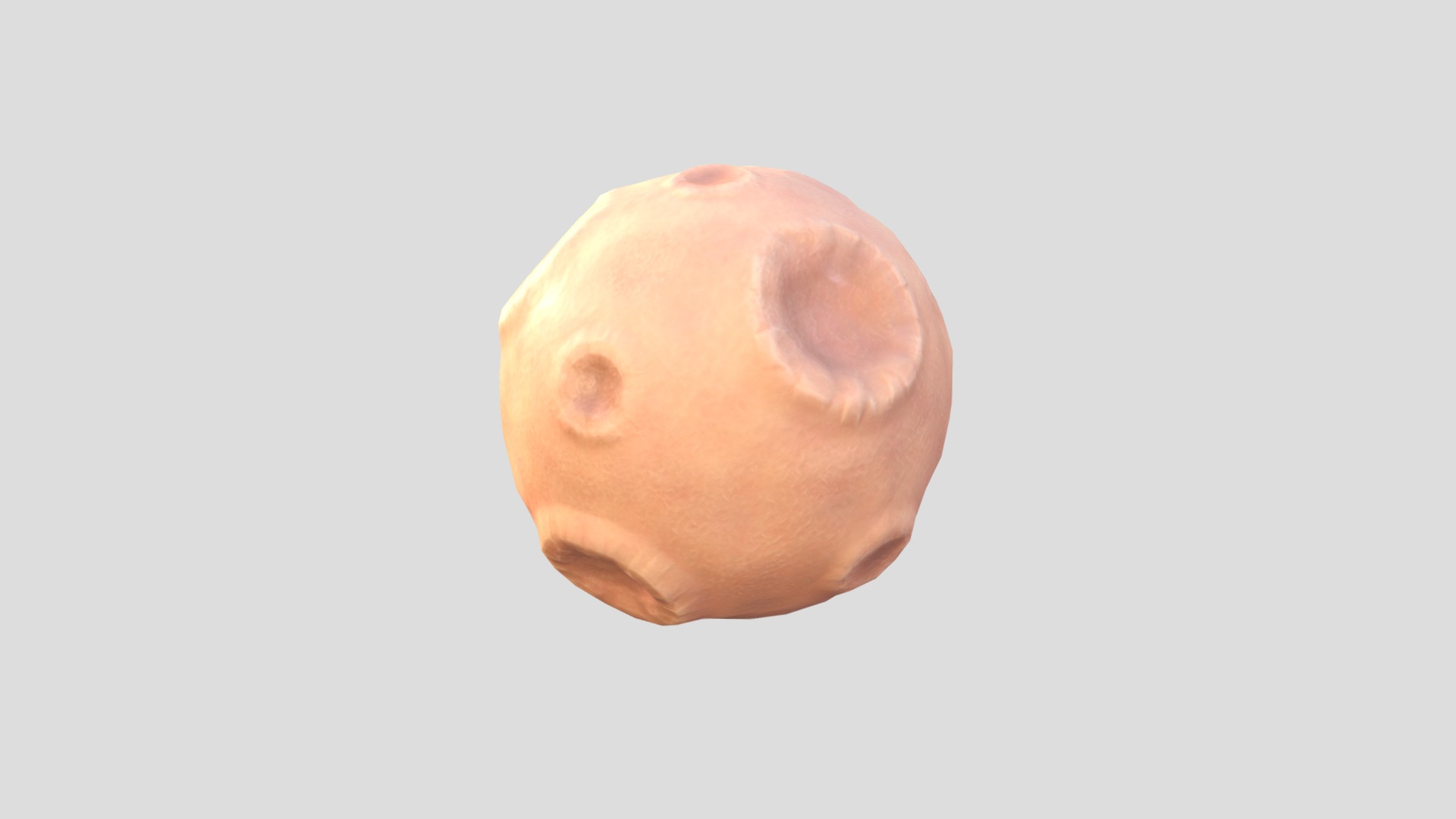 3D model Planet - This is a 3D model of the Planet. The 3D model is about a close up of a human mouth.