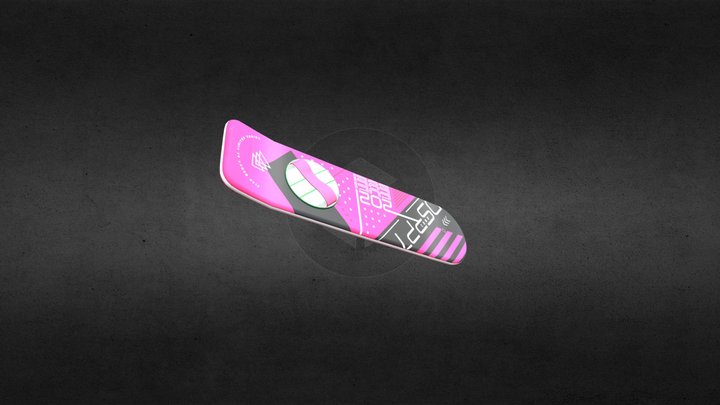HOPP - FIAP - DSRPT21 - BTTF Hoverboard Shape 3D Model