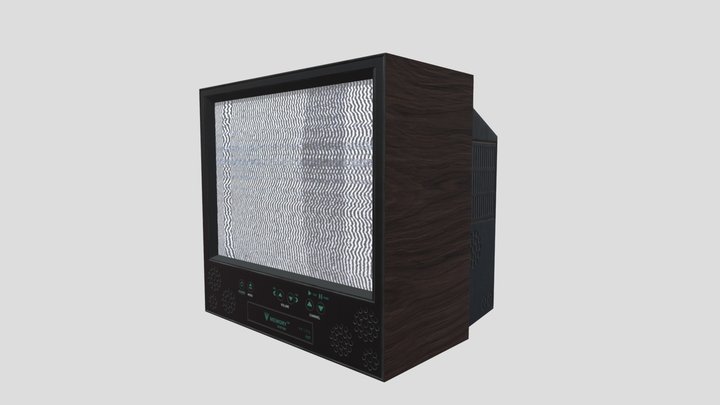 SM_television 3D Model