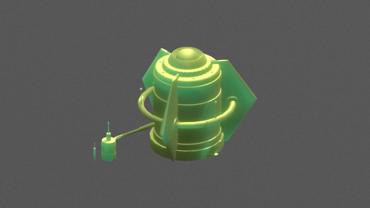 V.E.P. X: Nuclear Power Plant 3D Model