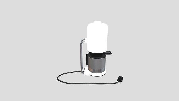 Elegant Coffee Maker – Modello 3D gratuito STL