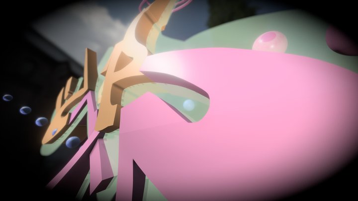 Graffiti1 3D Model