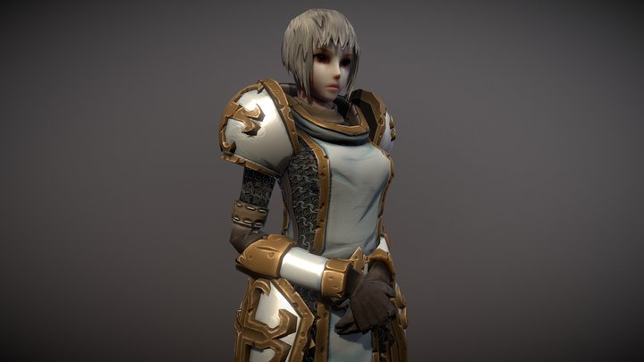 Priest 3D Model