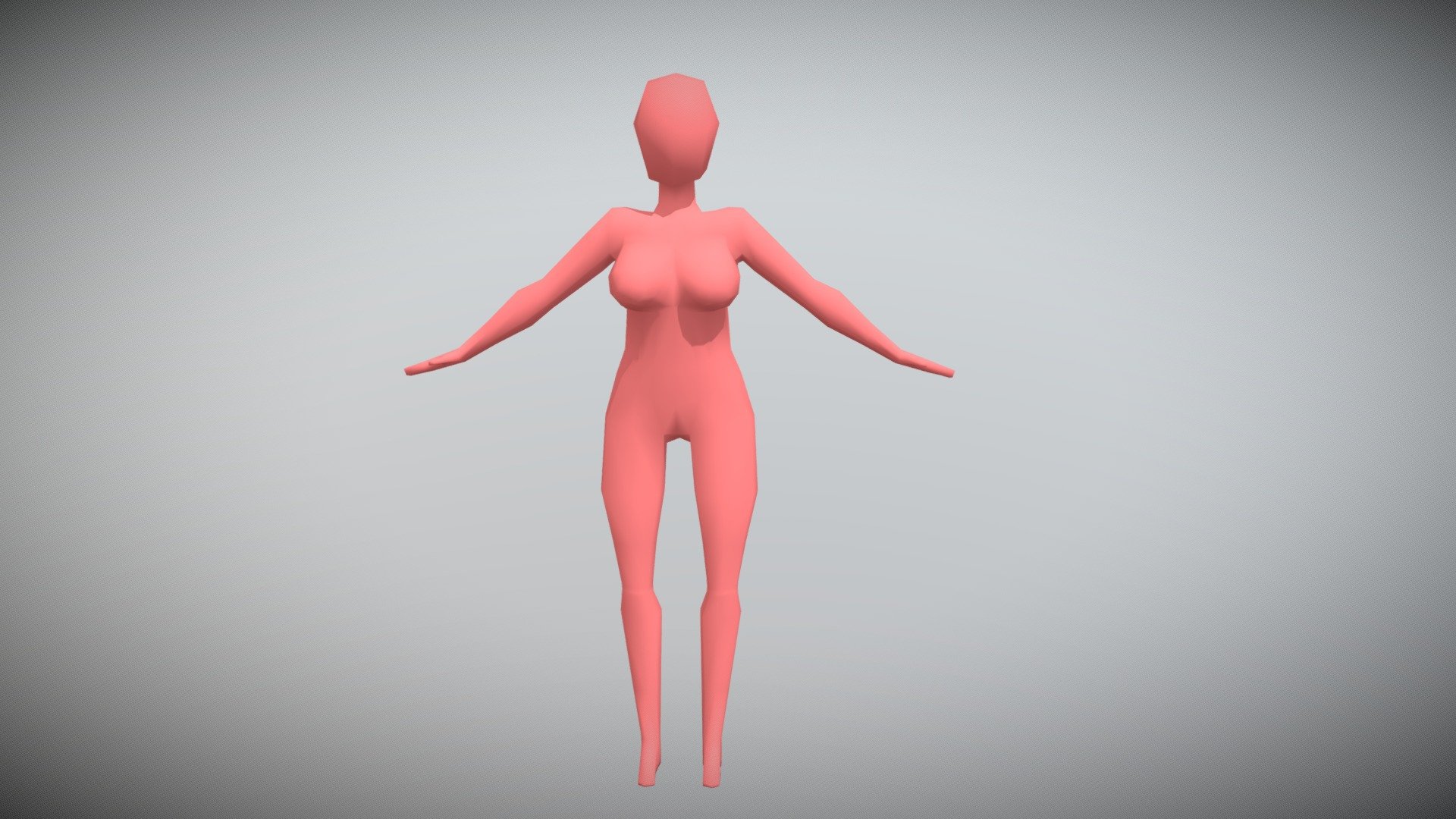 Chibi Female Base model