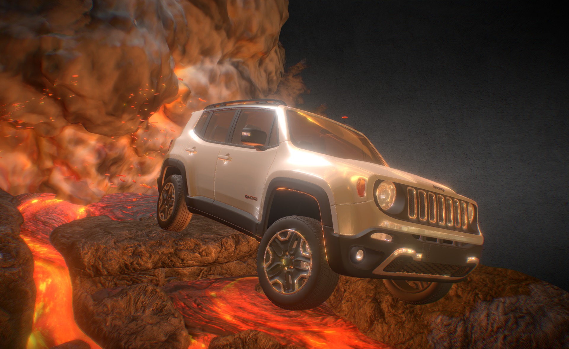 Lava run - 3D model by Danny Negus (@proximity88) [6cd4dd8] - Sketchfab