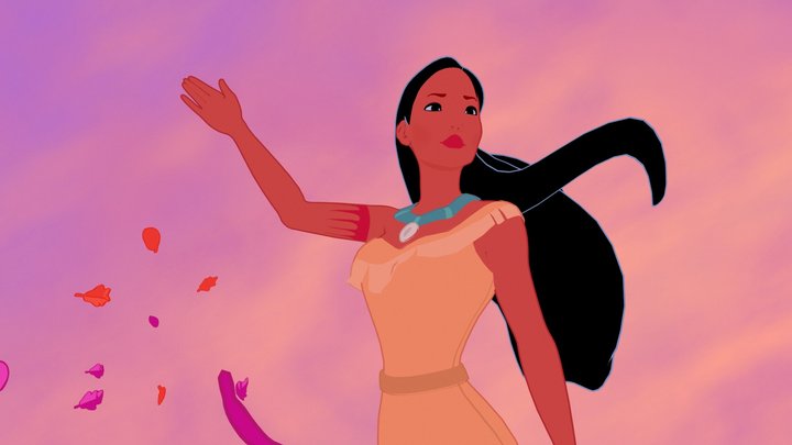 Pocahontas 3D Model