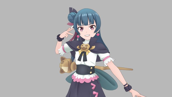 幻日のヨハネ_ヨハネ 3D Model