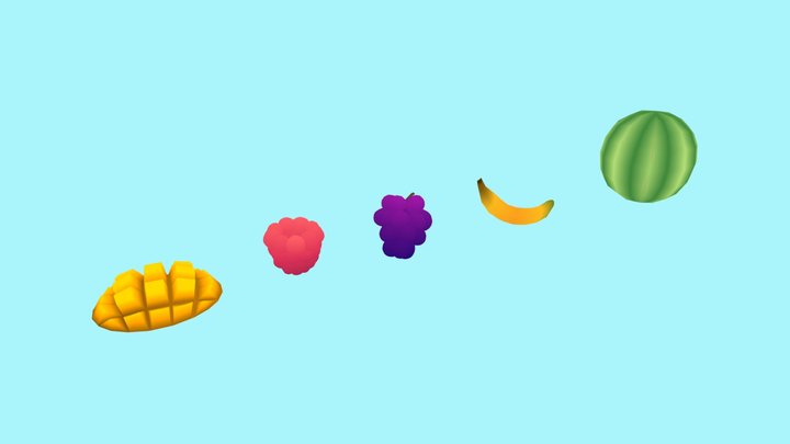 Fruits ๐ฅญ๐๐๐ 3D Model