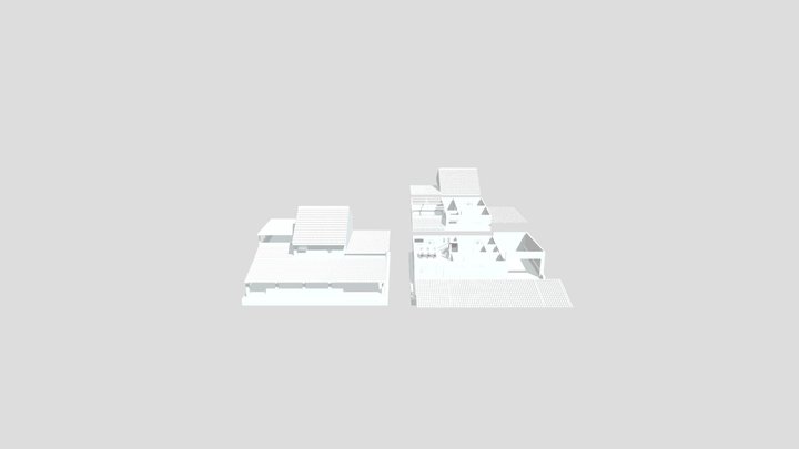 House Building - Construção da casa 3D Model