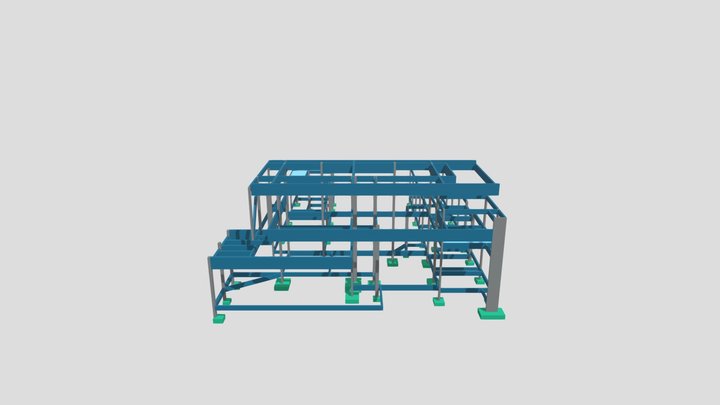 3D ESTRUTURAS 3D Model