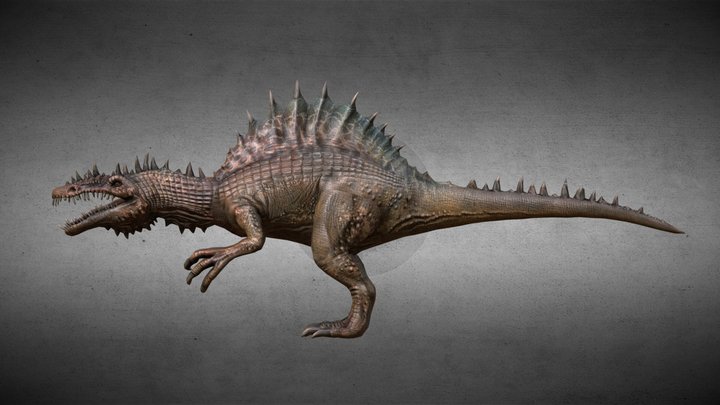 Jurassic The Hunted: Spinosaurus 3D Model