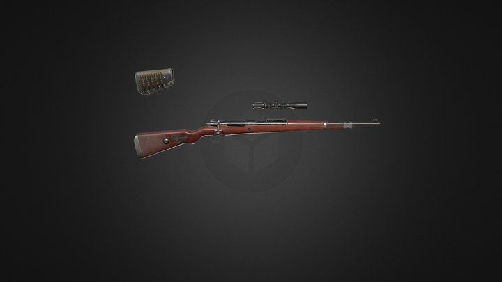 Kar98k 3D Model