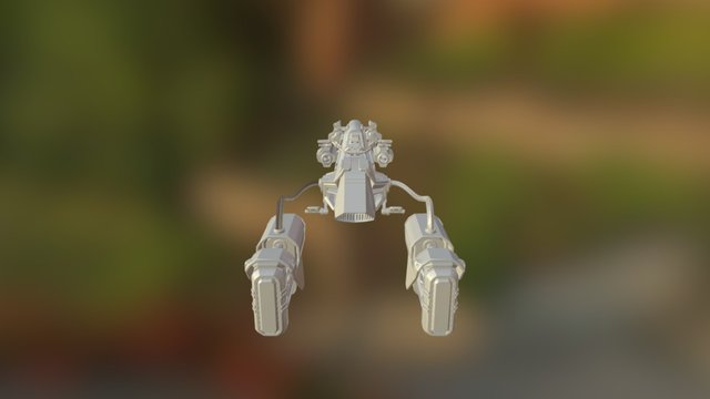 POD Racer 3D Model