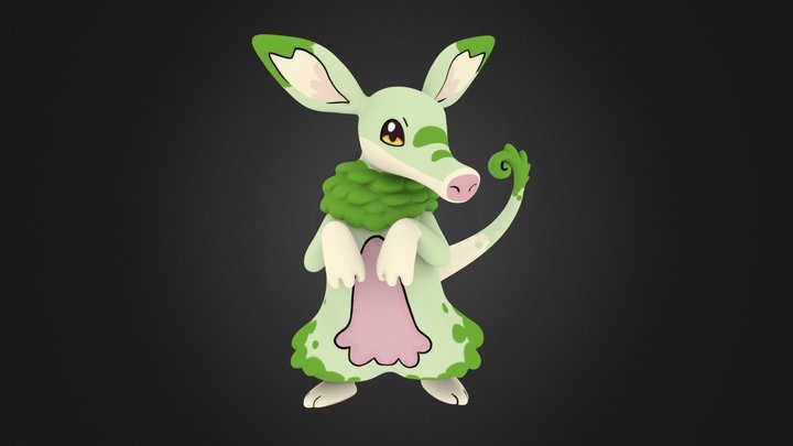 PokeMonster 3D Model