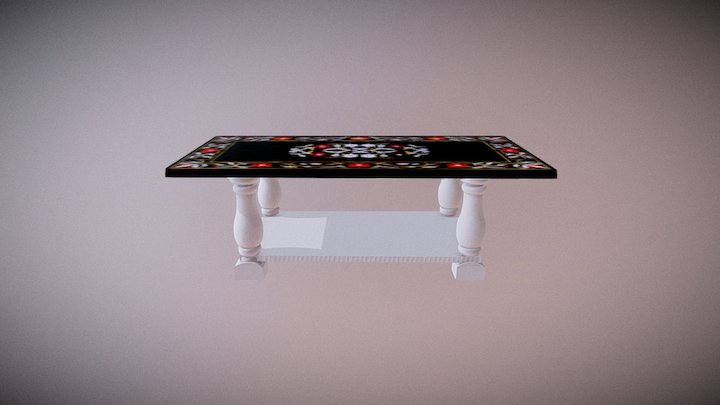 Coffee Table 3D Model