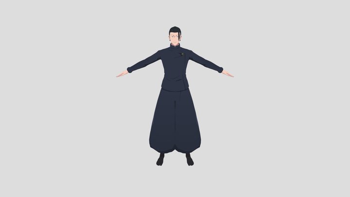 Young suguru geto 3D Model
