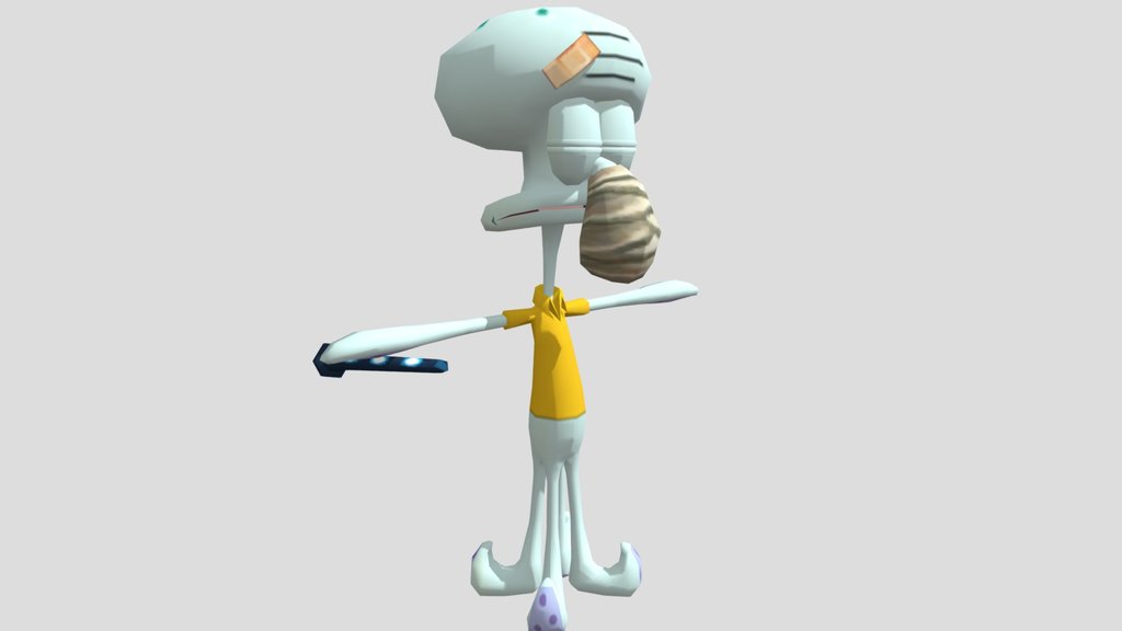 Battle For Bikini Bottom - Squidward Tentacles