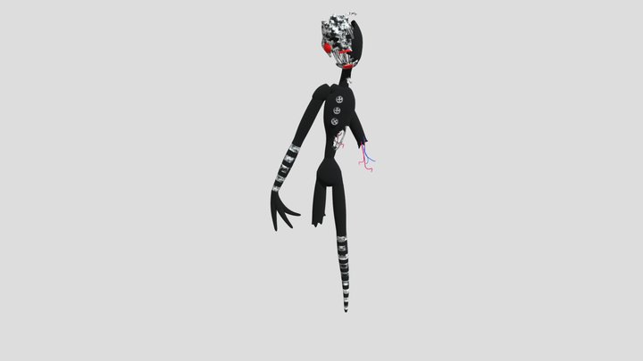 archived withered security puppet not the main p 3D Model