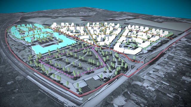 The Proposed Site 3D Model