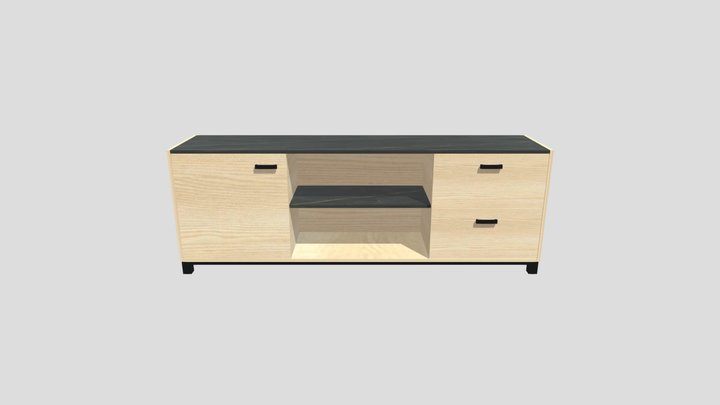 MUEBLE DE TV - PAVEL DE LOS SANTOS 3D Model