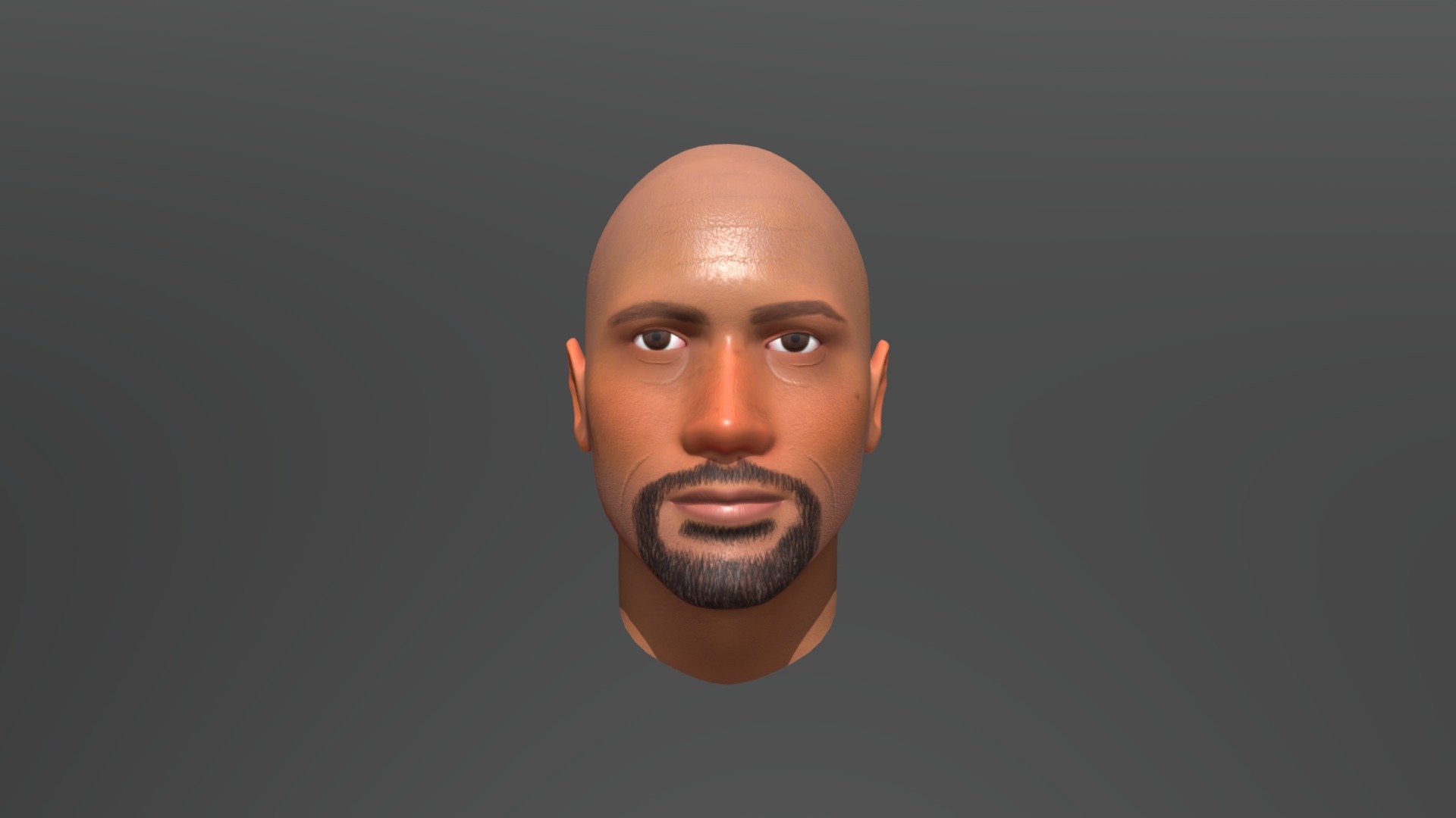 Bust Dwayne Johnson