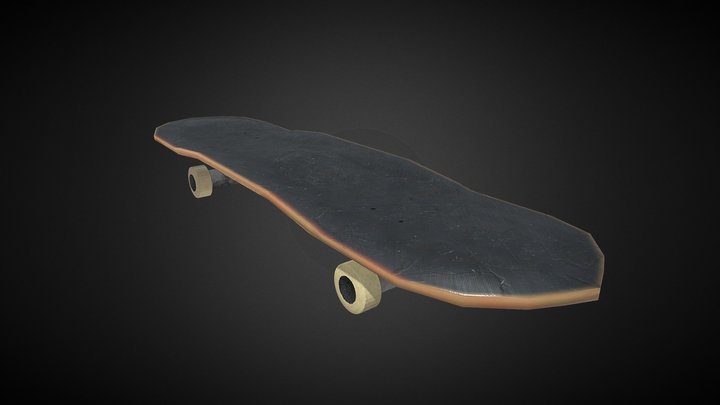 Skate Board // 滑板 – Modello 3D gratuito STL
