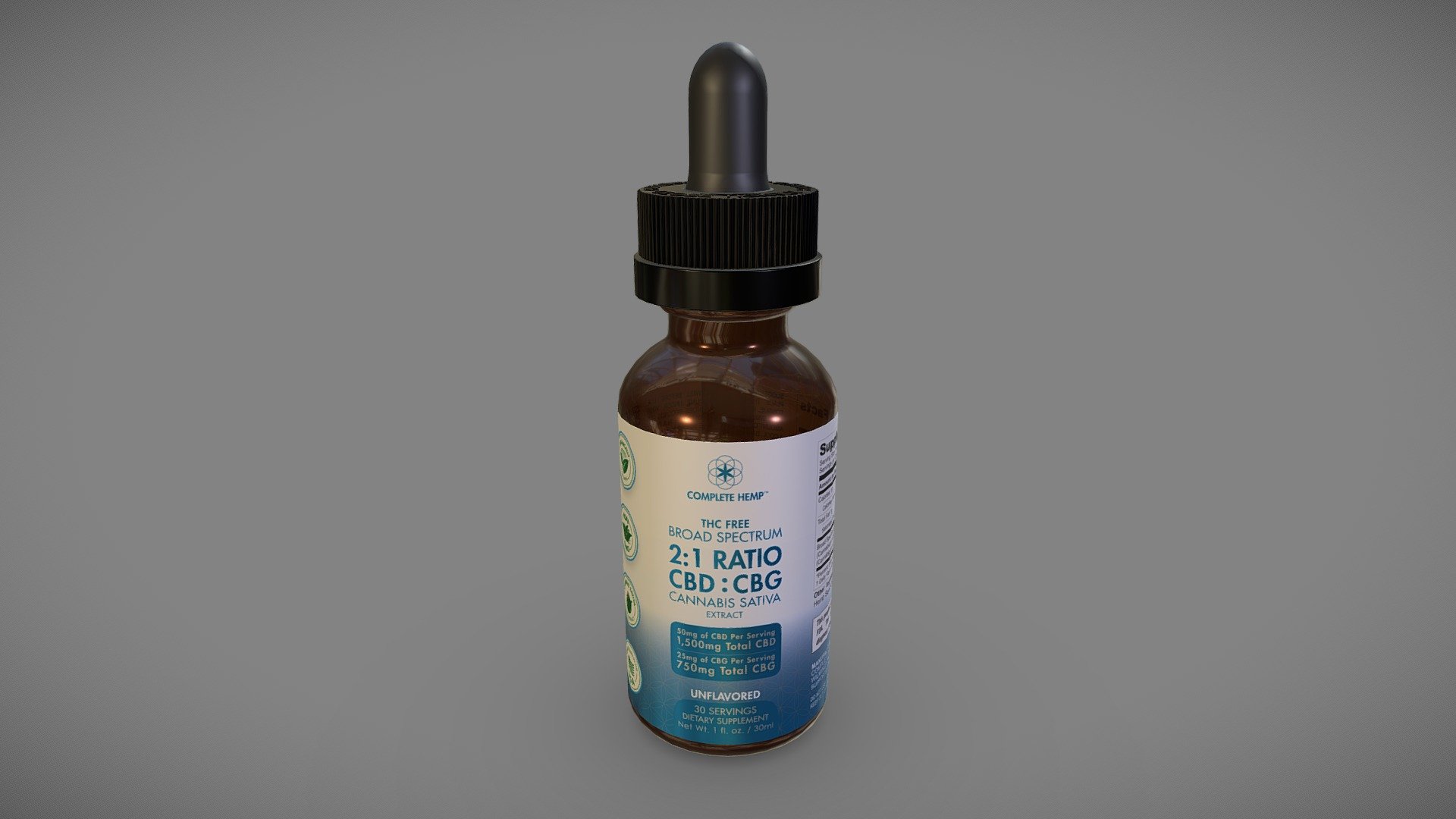 Broad Spectrum CBG-CBD 2-1 Ratio