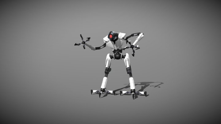 Metroid Dread: EMMI 3D Model