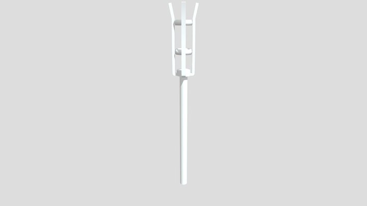 Stand Torch 001 3D Model