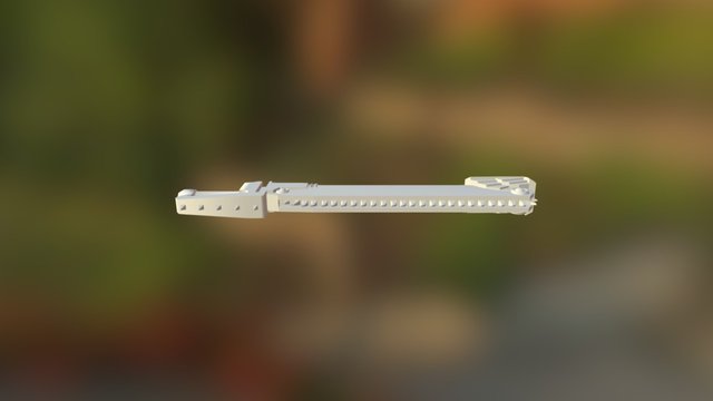 The Chain Sword Final 3D Model