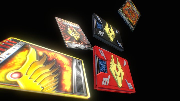 Kamen Rider Ryuki Card – Free 3D Model STL