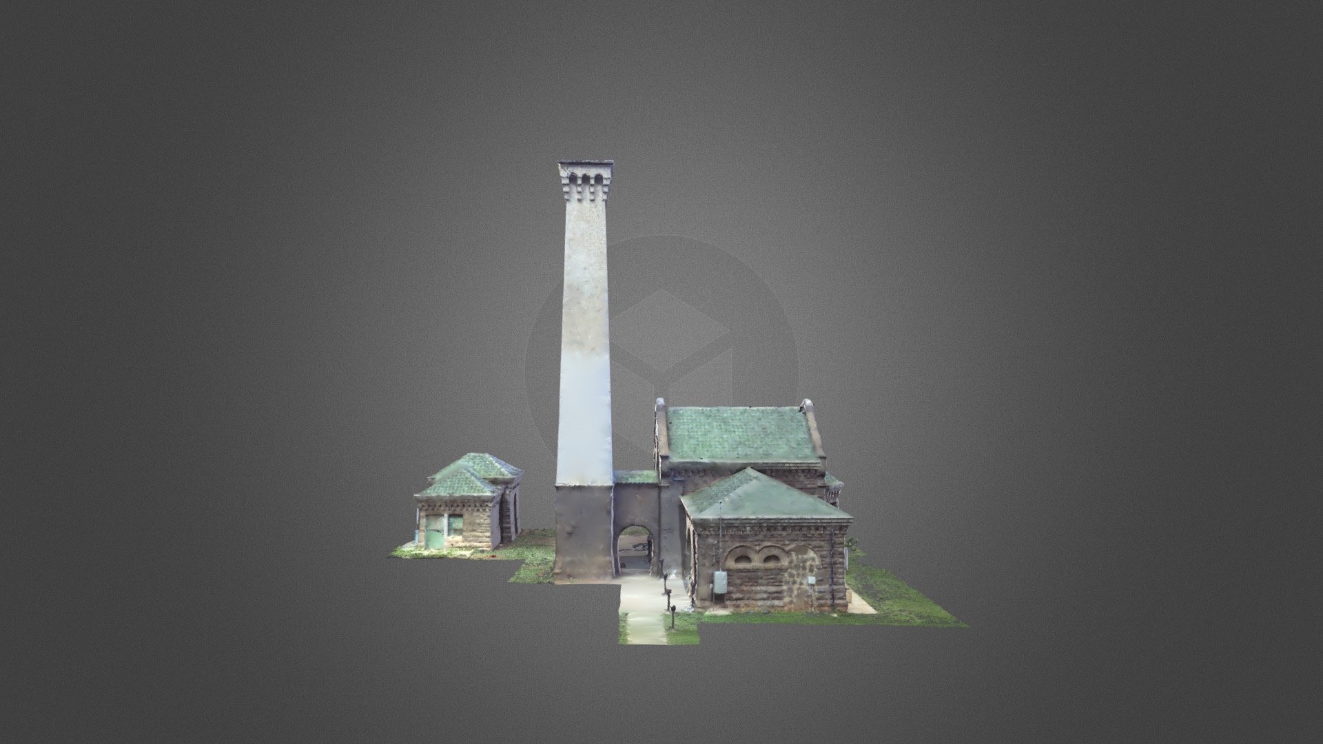 Kakaako Pumping Station - 3D model by Mid-Pacific Institute Museum ...