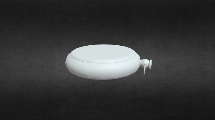 Compass Mid-Poly 3D Model