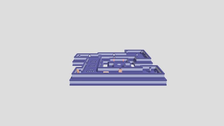 Dungeon Room 3D Model